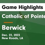 Basketball Recap: Berwick wins going away against Jeanerette