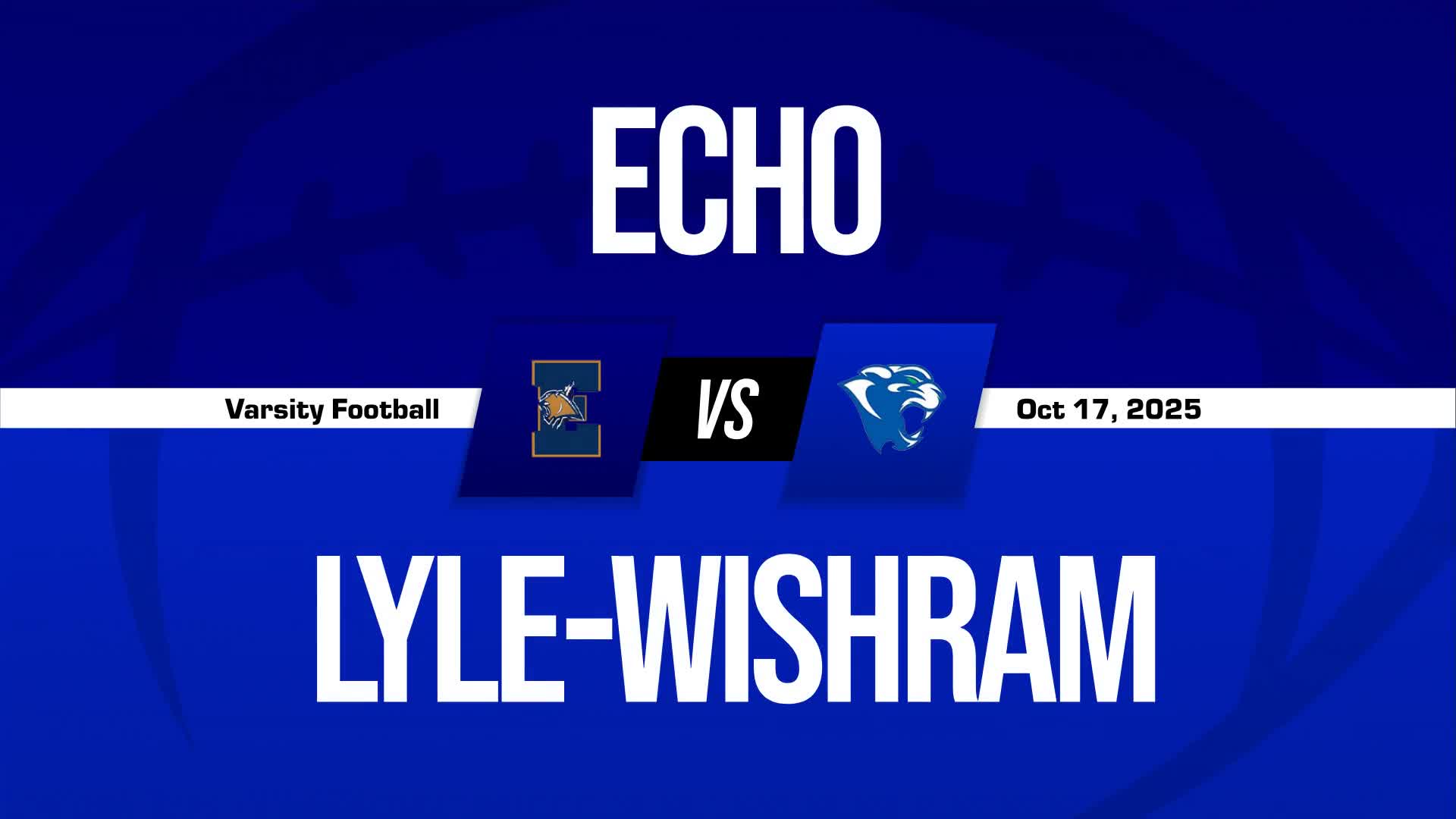 Football Recap: Echo Victorious