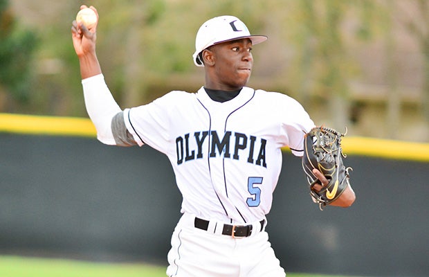 Olympia's Nick Gordon will likely be the first middle infielder selected in next month's MLB draft.