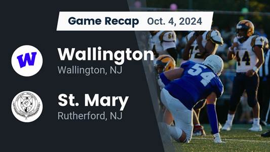 Football Game Preview: Wallington Panthers vs. Secaucus Patriots