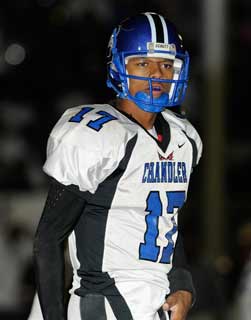 Chandler's Brett Hundley is serious about winning a state title as a senior.