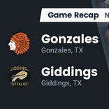 Football Game Recap: Gonzales Apaches vs. Giddings Buffaloes
