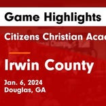 Irwin County comes up short despite  Jaylen Martin's strong performance