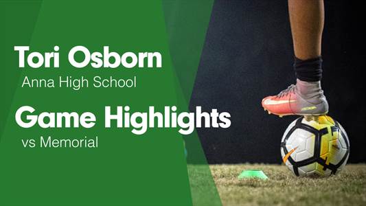 Tori Osborn Game Report