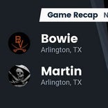 Football Game Recap: Martin Warriors vs. Bowie Volunteers