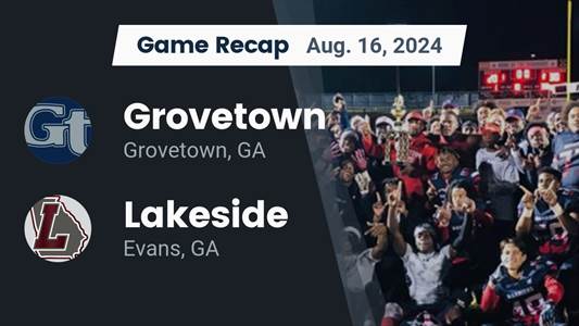 Football Recap: Ty Jones Leads Lakeside to Victory over Evans