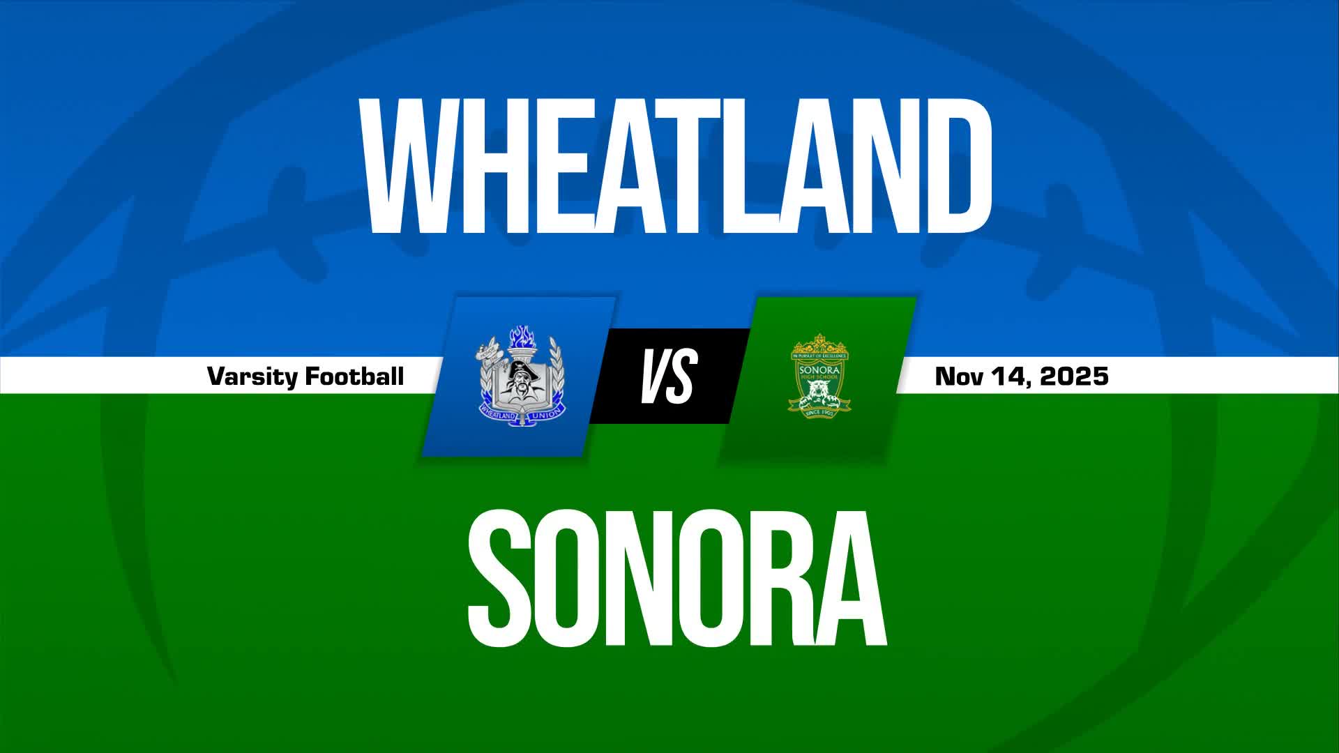 Football Game Preview: Sonora Wildcats vs. Ripon Christian Knigh