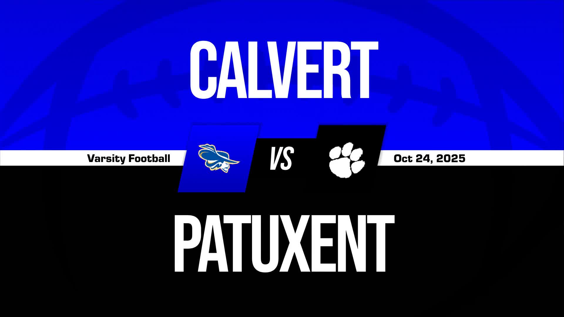 Football Recap: Calvert's Undefeated Season over After Eight Games