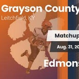 Football Game Recap: Edmonson County vs. Grayson County