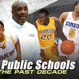 Top public school hoop programs since 2010