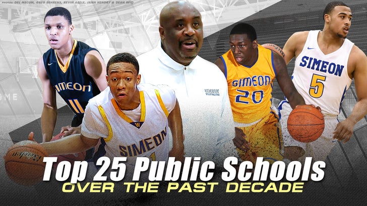 Top public school hoop programs since 2010