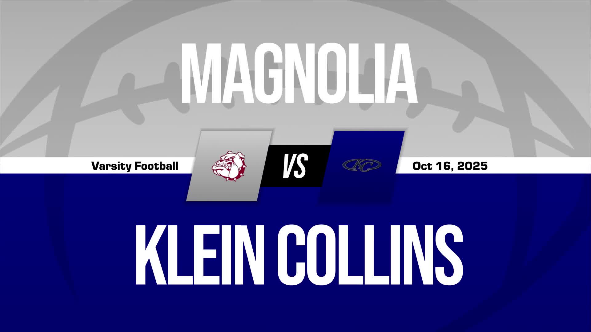 Football Game Preview: Magnolia Bulldogs vs. Tomball Cougars + How To Watch