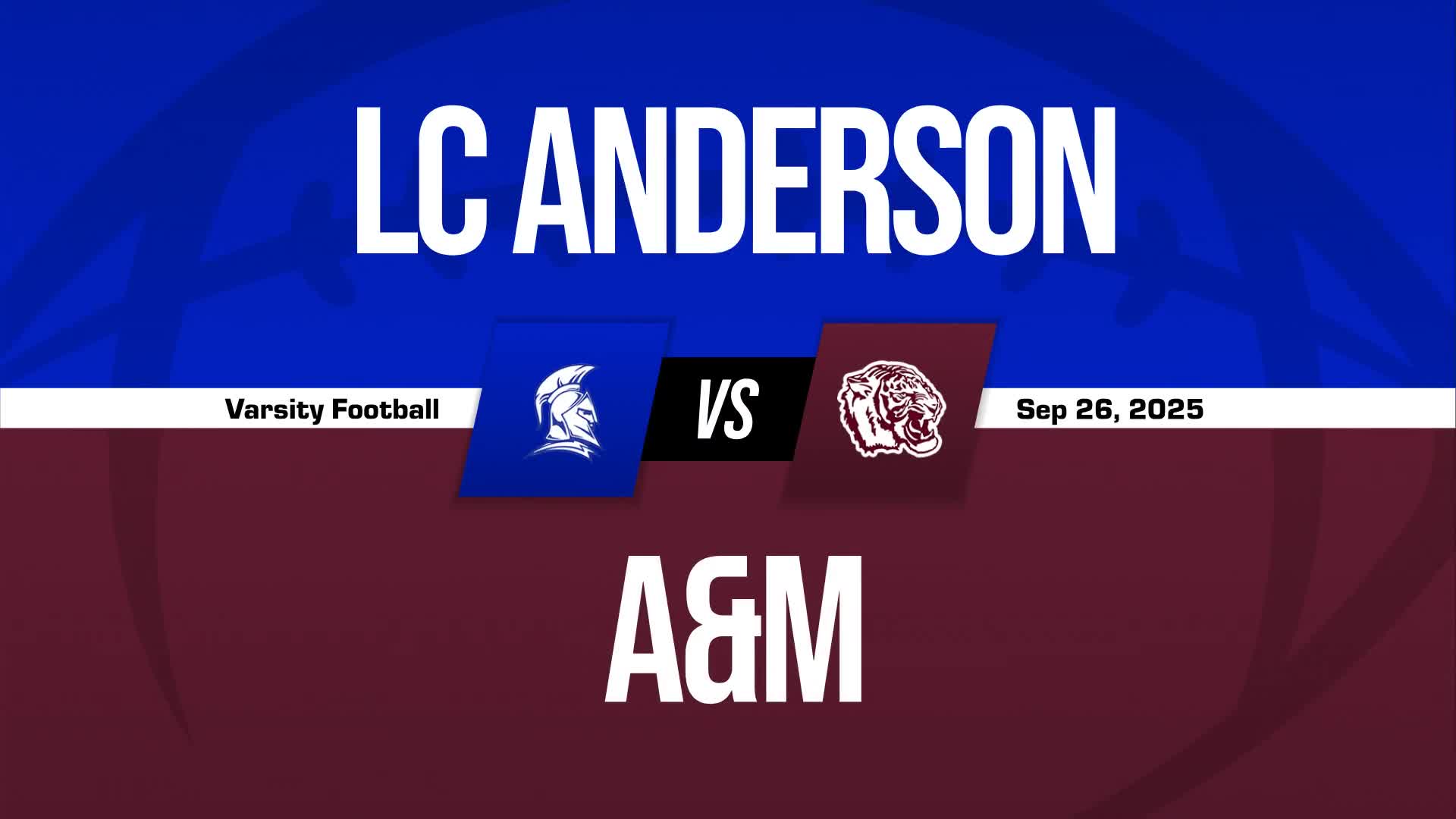 Football Recap: Anderson's Win on Friday Extends Winning Streak to Six ...