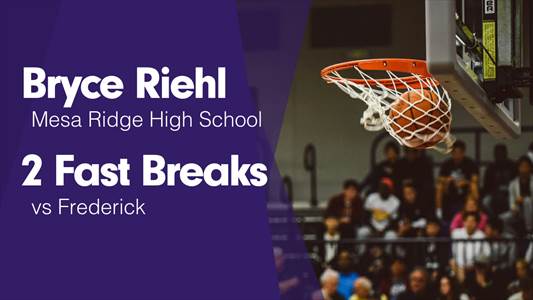 Bryce Riehl Game Report: vs Evergreen
