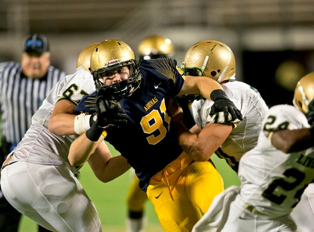 Nick Bosa was a key cog in St. Thomas Aquinas' state championship as a freshman last year. Ninth graders are making an increasingly large impact on the varsity level at the nation's top programs.