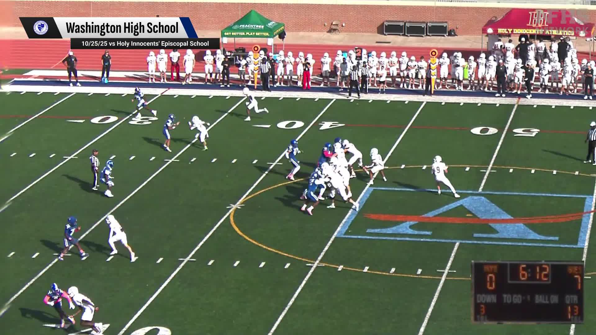 Football Recap: Washington Comes Up Short