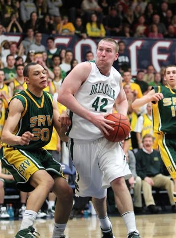 John McArthur muscles up against San Ramon Valley.