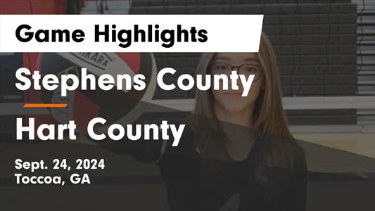 Volleyball Recap: Stephens County Takes a Loss