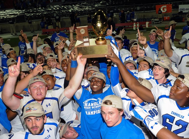 Chandler won it all in 2014 and was the top team in the state.