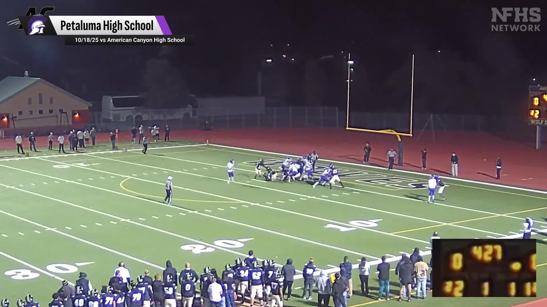 Football Recap: Cole Kramlich's Big Game Can't Quite Lead Tamalpais over Petaluma + How To Watch