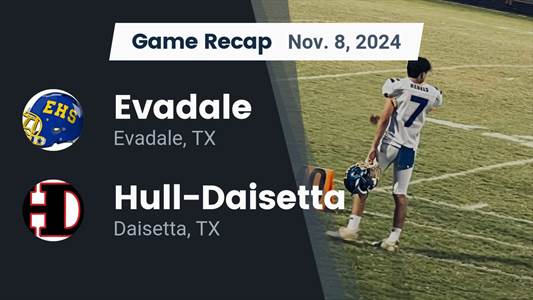 Football Recap: Evadale Skates Past Hull-Daisetta with Ease