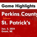 Basketball Game Recap: Perkins County Plainsmen vs. Sandhills Valley Mavericks