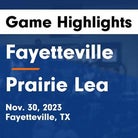 Fayetteville wins going away against Prairie Lea