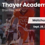 Football Game Recap: St. George's vs. Thayer Academy
