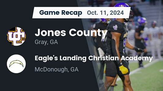 Football Game Preview: Jones County Greyhounds vs. Eagle's Landing Eagles