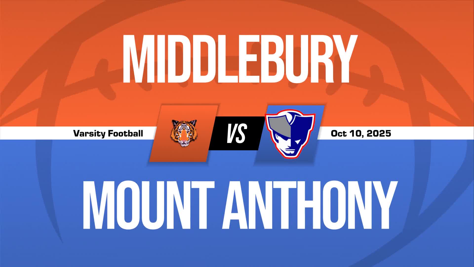 Football Game Preview: Middlebury Tigers vs. Burr & Burton Bulldogs