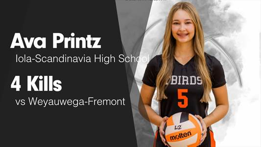 Ava Printz Game Report: @ Amherst
