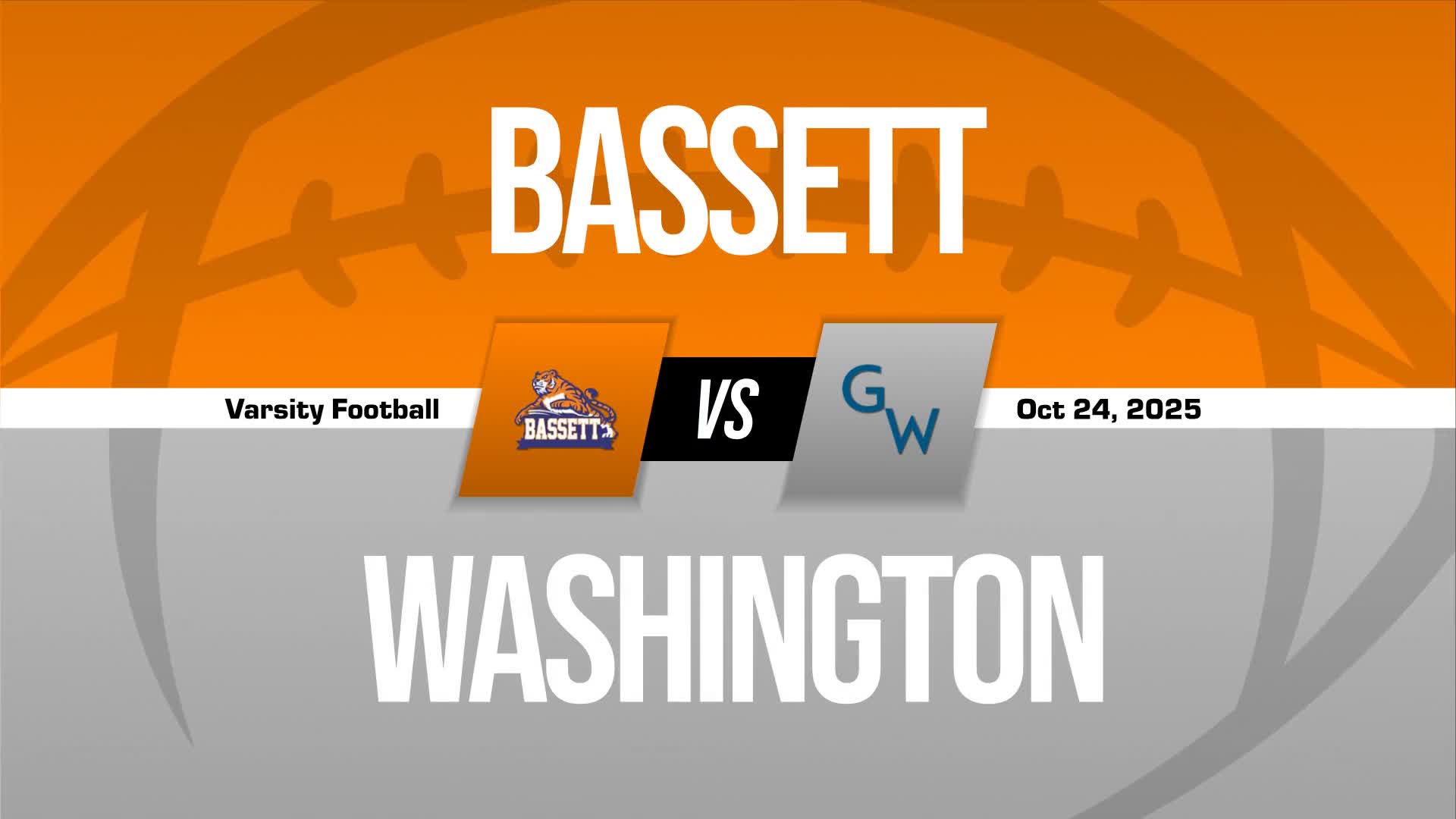 Football Recap: George Washington Piles Up the Points Against Tunstall + How To Watch