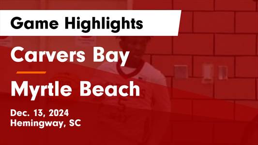 Basketball Recap: Myrtle Beach Piles Up the Points Against Aynor