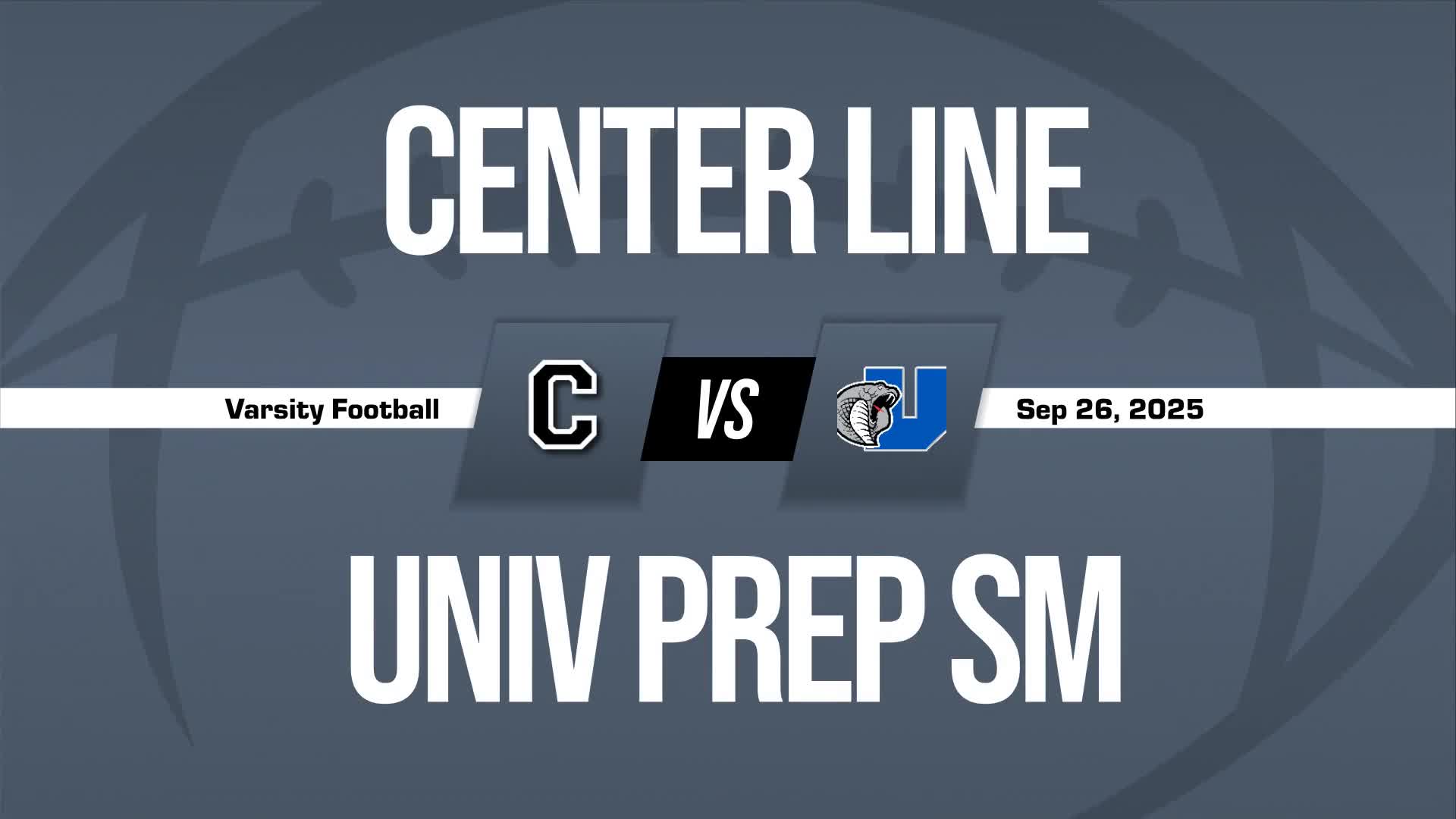 Football Recap: Center Line Prep Takes a Loss + How To Watch