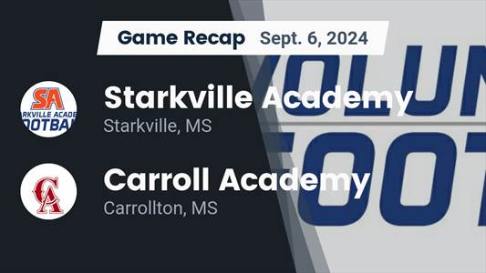 Football Game Recap: Carroll Academy Takes a Loss