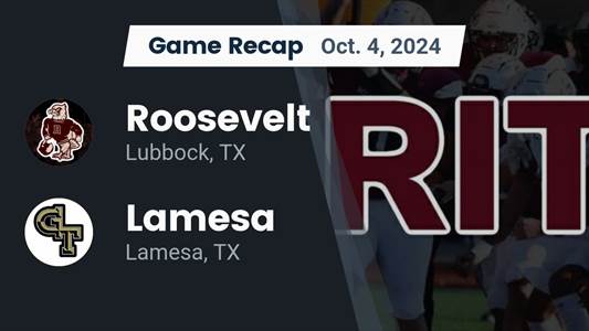 Football Game Preview: Roosevelt Eagles vs. Idalou Wildcats