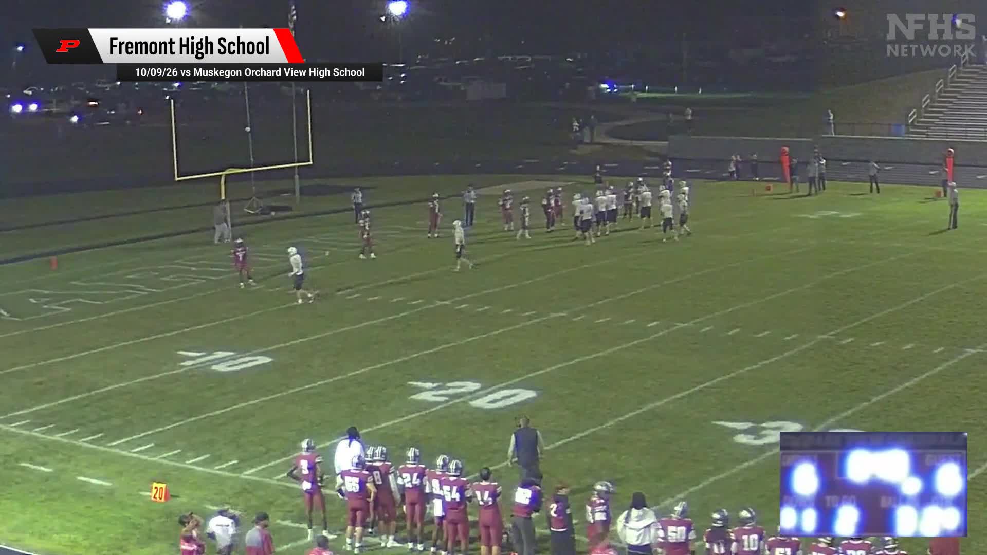 Football Recap: Fremont Piles Up the Points Against Newaygo