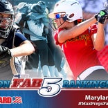 Maryland softball Fab 5