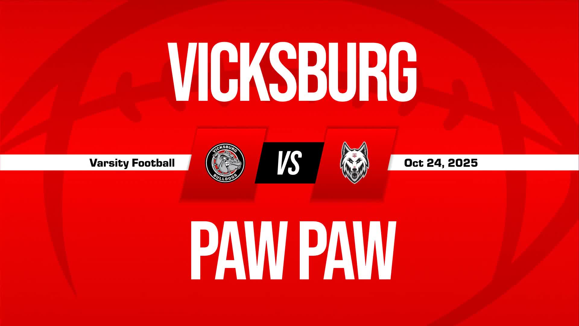 Football Game Preview: Vicksburg Bulldogs vs. Edwardsburg Eddies + How To Watch