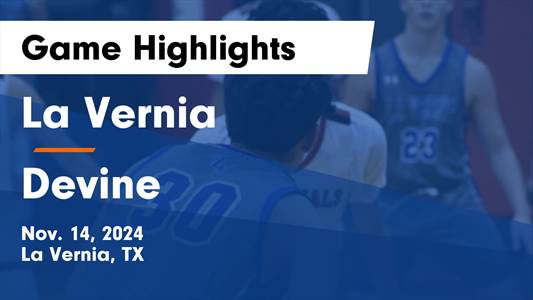 Basketball Recap: La Vernia Picks Up Seventh Consecutive  Victor
