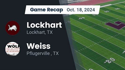 Football Recap: Lockhart Comes Up Short