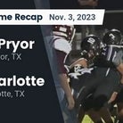 Football Game Recap: La Pryor Bulldogs vs. Charlotte Trojans