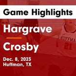 Basketball Game Recap: Hargrave Falcons vs. Crosby Cougars