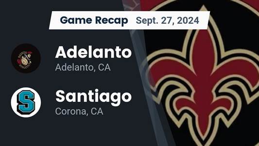 Football Recap: Adelanto Comes Up Short