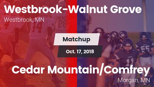 Football Game Recap: Westbrook-Walnut Grove vs. Cedar Mountain/Comfrey
