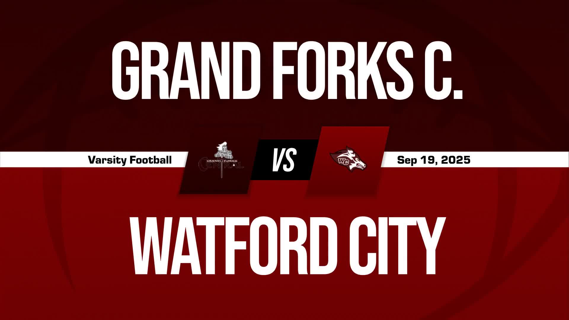 Football Recap: Grand Forks Central's Undefeated Season over After Seven Games