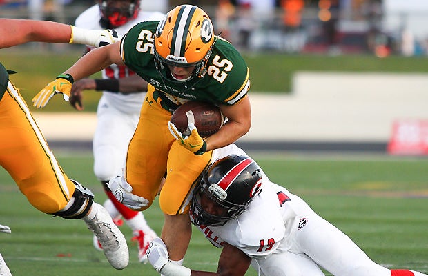 St. Edward moved up a spot to No. 2 in this week's Midwest rankings.