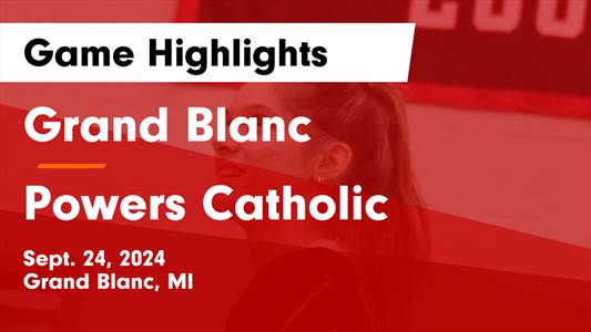 Volleyball Game Preview: Powers Catholic Chargers vs. Dow Charge