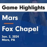 Basketball Game Recap: Fox Chapel Foxes vs. Mars Fightin' Planets