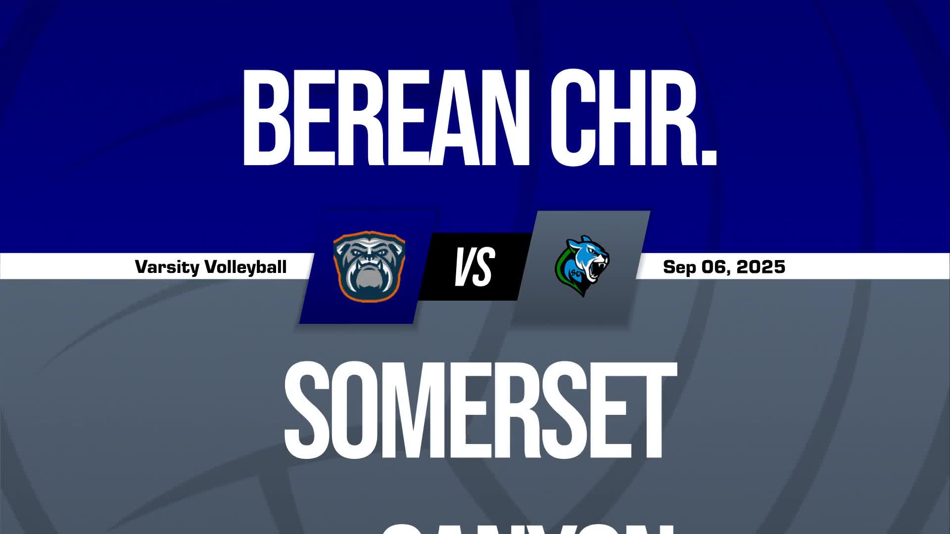 Volleyball Game Preview: Somerset Academy - Canyons Cougars vs. 